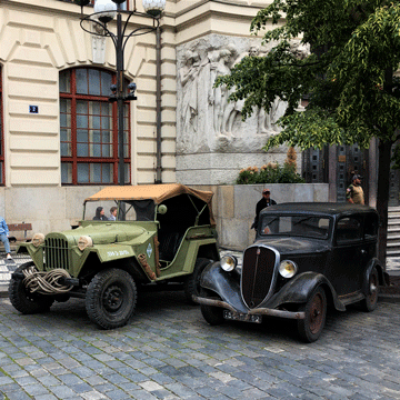 Praha: Stará auta